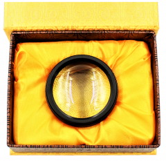 Hochwertige Juwelierlupe in einer Geschenkbox - 30-fach - Durchmesser 36 mm